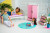 Набор кукольной мебели NestWood "Спальня" для Барби