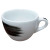 Чашка caffe latte Ancap Verona Millecolori Black 0.35 л