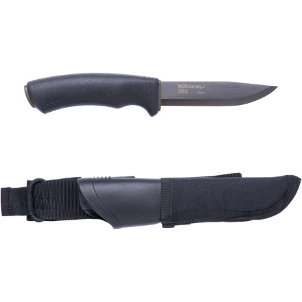 Тактичний ніж із вуглецевої сталі Bushcraft Expert BlackBlade™ (C)
