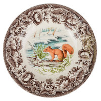 Тарелка глубокая Claytan Ceramics Охота 24 см