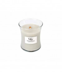 Ароматична свічка з ароматом бобів тонка Woodwick Coconut & Tonka