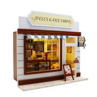 3D Интерьерный конструктор DIY House Румбокс Hongda Craft &quot;Bell's Cake Shop&quot; Китай