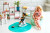 Набір лялькових меблів NestWood "Дитяча кімната" для Барбі