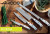 Кухонний ніж для нарізки з рифленням Arcos Riviera 25 см