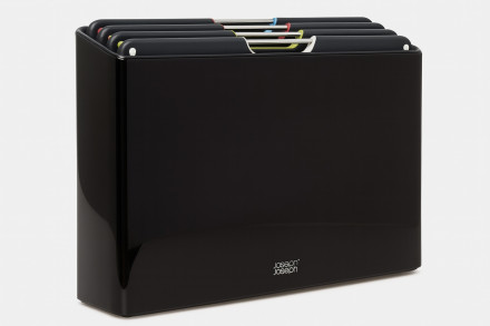 Набор досок в стальном черном кейсе Joseph Joseph Folio 34х24 см 