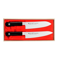 Набор кухонных ножей в подарочной коробке Satake Swordsmith 2 пр