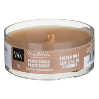 Ароматическая свеча с ароматом молока и специй Woodwick Golden Milk