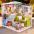 3D Интерьерный конструктор DIY House Румбокс Hongda Craft "Рождественская комната"