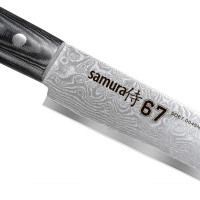Нож для тонкой нарезки Samura 67 Damascus Micarta 19.5 см