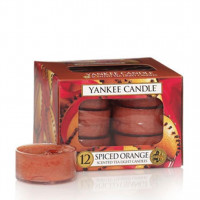 Чайні ароматичні свічки в наборі Yankee Candle Пряний апельсин
