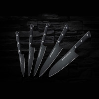 Кухонный нож гранд сантоку Samura Shadow 19.7 см