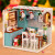 3D Интерьерный конструктор DIY House Румбокс Hongda Craft "Рождественская кухня"