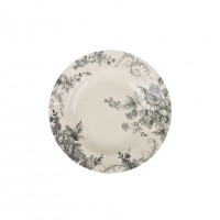 Тарелка глубокая Claytan Ceramics Винтажные цветы 24 см