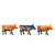 Набор коллекционных статуэток Cow Parade Art Pack tulips 3 шт