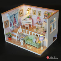 3D Интерьерный конструктор DIY House Румбокс Hongda Craft &quot;Всё для тебя&quot;
